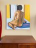 Large Original Art Female Nude. (33.5' X 31.5')