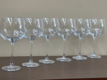 Newer Set Of 6 Tall Balloon Wine Glasses