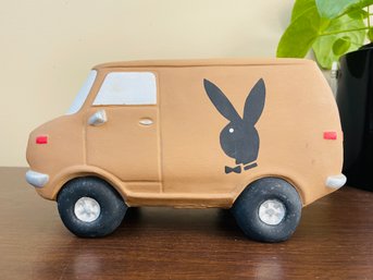 Painted Ceramic Mold Playboy Cruiser Van