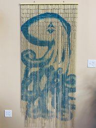 Octopus Bamboo Door Curtain