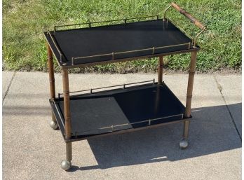 1950s Rolling Bar Cart