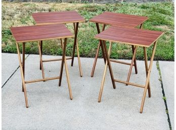 Vintage TV Trays/stands By Schiebe