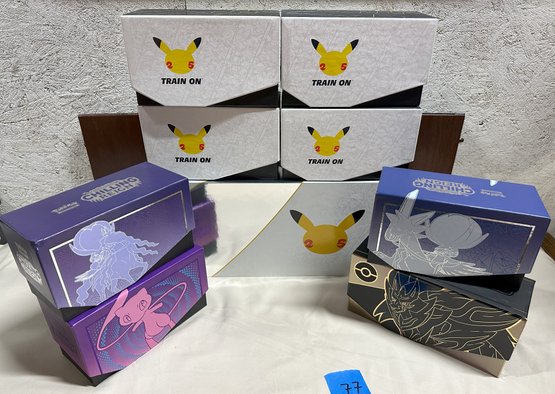 Empty Pokemon Boxes