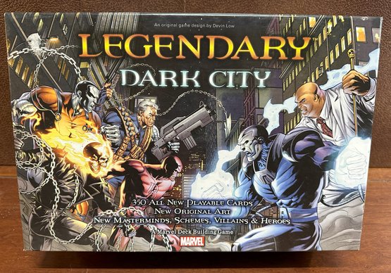 Legendary Marvel Dark City Deck Game