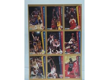 Fleer 1992 Uncut Sheet Includes Michael Jordan # 32