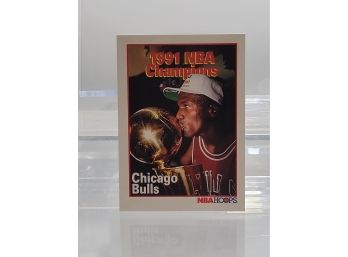 1991 NBA Hoops Michael Jordan NBA Champions # 543