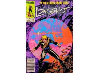 Longshot #1 - A Man Without A Past! - 1st Art Adams Pro Work 1985