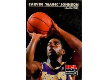 1992 Skybox USA LA Lakers Magic Johnson #33