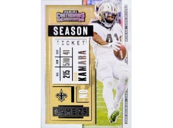 2020 Panini Contenders Alvin Kamara #39