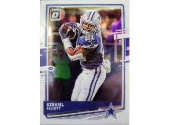 2020 Donruss Optic Football Ezekiel Elliott Base Card #30