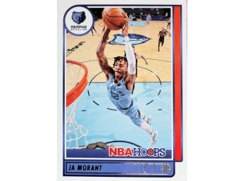 2021-22 Panini NBA Hoops Basketball JA MORANT Memphis Grizzlies #132