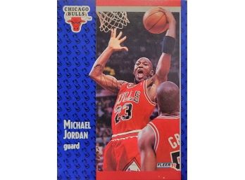 1991 - 1992 Fleer Michael Jordan Chicago Bulls #29 Basketball Card