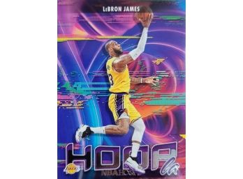 LeBron James 2021-22 Panini NBA Hoops Hoopla Insert #2 Lakers