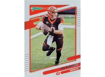 Joe Burrow 2021 Donruss Card #211