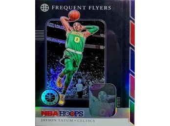 2019-20 Panini Hoops Frequent Flyers #4 Jayson Tatum Boston Celtics