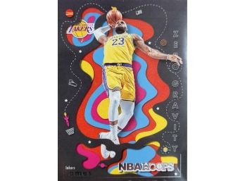 2021-22 Panini Hoops NBA LEBRON JAMES Zero Gravity HOLO Parallel SP #9 LAKERS