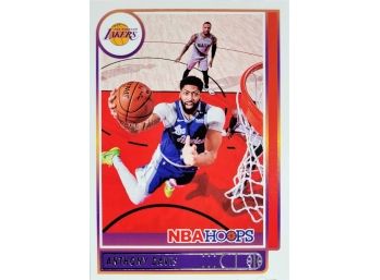 ANTHONY DAVIS Lakers 2021-22 NBA HOOPS Basketball Card #146 NM/MT