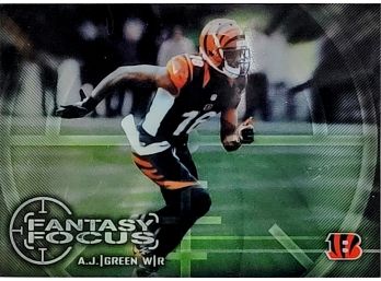 2014 A. J. Green Topps Chrome Fantasy Focus Insert