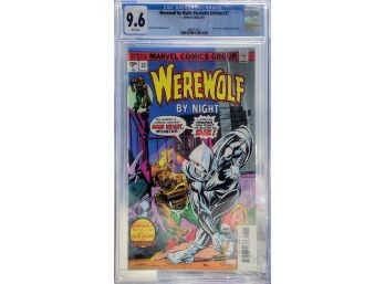 Werewolf By Night #32 NM 1st App Of Moon Knight Marvel Key  MCU Disney CGC 9.6 SLAB