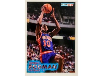 1993-94 Fleer Dennis Rodman Detroit Pistons #64