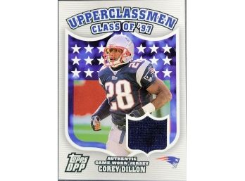 2006 Topps Draft Upperclassmen  #UCCD Corey Dillon Jersey