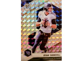 2021 Mosaic Football Ryan Tannehill Silver Mosaic Prizm Parallel #193 Titans