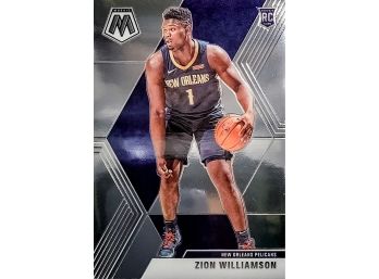 2019-20 Panini Mosaic #209 ZION WILLIAMSON Rookie RC  Mint/ Near Mint