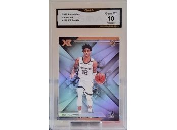 2019 Panini Chronicles XR 272 JA Morant GMA 10 MINT ROOKIE