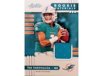 2020 Panini Absolute Football Rookie Materials - Tua Tagovailoa RC Relic Jersey