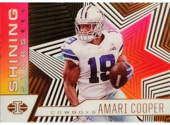 2021 Panini Illusions Amari Cooper Acetate Card Shining Stars NFL Dallas Cowboys