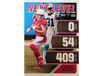 Larry Fitzgerald 2021 Panini Score Next Level Base Set Insert Card #NL11 Arizona Cardinals