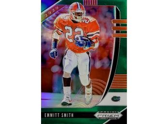 EMMITT SMITH 2020 Panini Prizm Draft Picks Prizms Green Pulsar #43 NM-MT Florida Gators