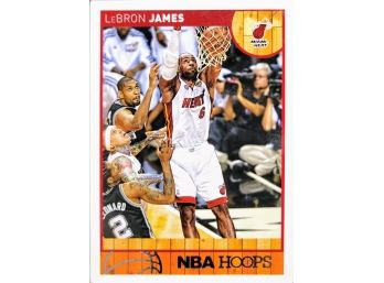 2013 Panini Hoops Basketball Card (2013-14) #62 LeBron James