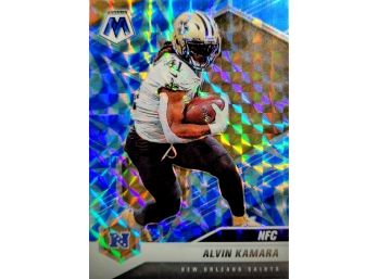 2021 Mosaic ALVIN KAMARA Reactive YELLOW  PRIZM N0. 213