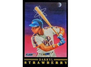 1991 FLEER PRO-VISIONS #12 DARRYL STRAWBERRY