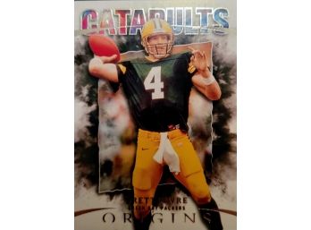 2021 Panini Origins Football Brett Favre - Catapults Insert - Green Bay Packers