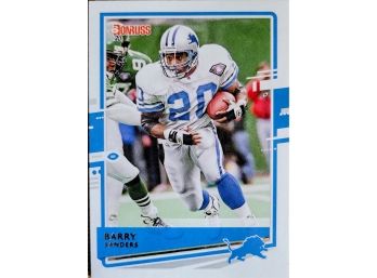 2020 Donruss #102 Barry Sanders Detroit Lions Football Card