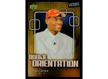 2003-04 Upper Deck LeBron James Rookie Orientation RC #101 - Mint