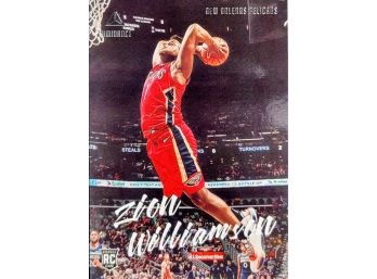 2019-20 Panini Chronicles Luminance Basketball #143 Zion Williamson New Orleans Pelicans Official NBA Trading