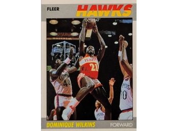 1987-88 Fleer #118 Dominique Wilkins Hawks