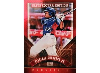 2015 Panini Elite Extra Edition Vladimir Guerrero Jr. RC Rookie Baseball Card