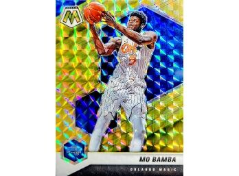 2020-21 Panini Mosaic Mosaic Reactive Yellow #38 Mo Bamba