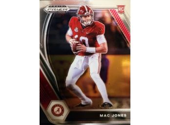 Mac Jones 2021 Panini Prizm Draft Picks Rookie Card #104 M/NM