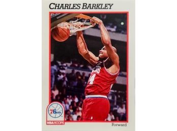 Charles Barkley 1991-92 Nba Hoops 156 Hof 76ers Mint