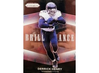 2021 Panini Prizm - Derrick Henry BRILLIANCE Insert #B-10 - Tennessee Titans