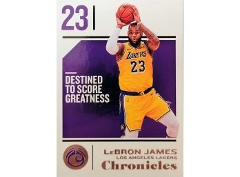 2018-19 Panini Chronicles Bronze LeBron James #68