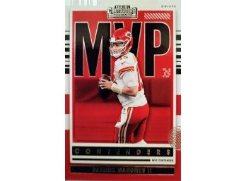 2021 Panini Contenders PATRICK MAHOMES II MVP Contenders Base Insert KC Chiefs