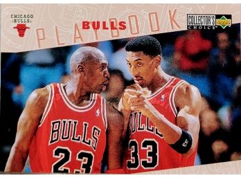 1996-97 Collector's Choice Michael Jordan/Scottie Pippen Chicago Bulls #370