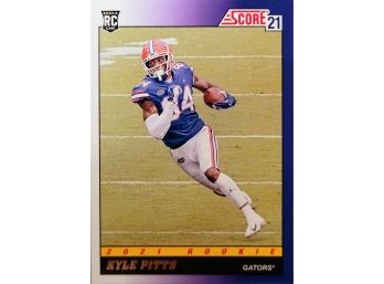 2021 Score '91 Throwback Rookies Kyle Pitts Florida Gators #6