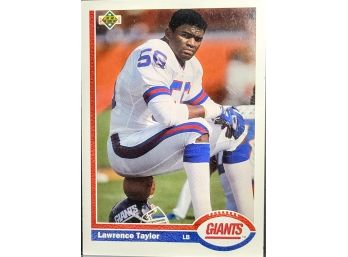 1991 Upper Deck Football Vintage 90's Card #445 Lawrence Taylor HOF NY Giants